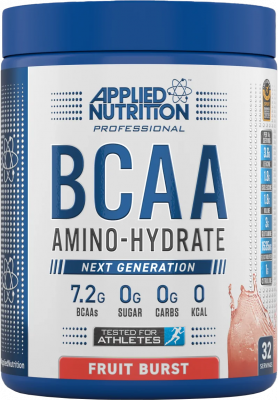APPLIED NUTRITION  BCAA Amino hydrate icy blue root 450 gr Fruit Burst