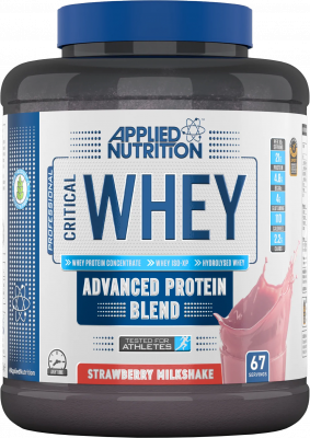 APPLIED NUTRITION Critical Whey Milkshake &agrave; la fraise (2270 g) 