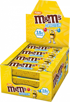 MARS  M&M's HiProtein 12x51g - Barres prot&eacute;in&eacute;es