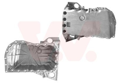 VAN WEZEL  4327070 Carter Huile Aluminium