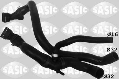 SASIC  Durite de radiateur pour VOLKSWAGEN: Golf, Bora & SEAT: Leon, Toledo (Ref: 3406119)