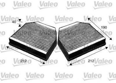 VALEO Filtre air de lhabitacle CLIMFILTER PROTECT 715621 