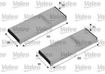 VALEO  715500 Particle Cabin Air Filter