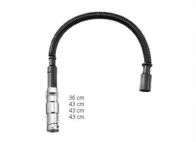 BERU  Fils de bougies / Faisceau d'allumage ZEF1556