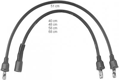 BERU Kit de c&acirc;bles dallumage ZEF571 