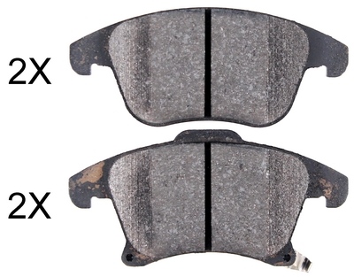 A.B.S. ALL BRAKE SYSTEMS BV. Jeu de 4 plaquettes de frein  35078