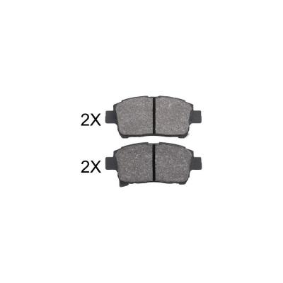 A.B.S. ALL BRAKE SYSTEMS BV. Jeu de 4 plaquettes de frein  37834