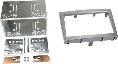 ACV Adaptateur de fa&ccedil;ade 2-din pour porsche 911 / boxter / cayman dark gris 
