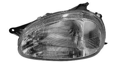 VAN WEZEL Phare gauche H4 avec feu de direction avec LWR pour Opel Corsa B
