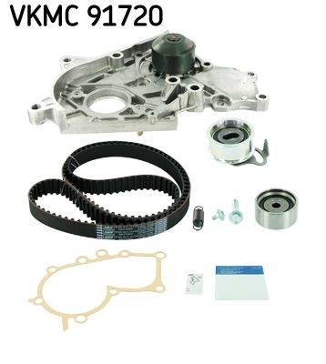 SKF Pompe &agrave; eau + kit de courroie de distribution  VKMC 91720