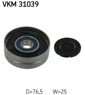 SKF  Galet enrouleur (courroie d'accessoire) VKM 31039