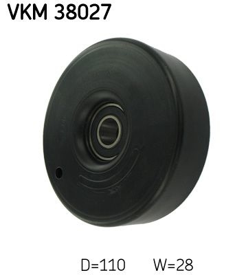 SKF  Galet enrouleur (courroie d'accessoire) VKM 38027