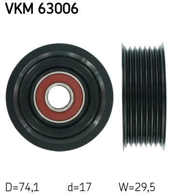 SKF  Galet enrouleur (courroie d'accessoire) VKM 63006 HONDA CIVIC