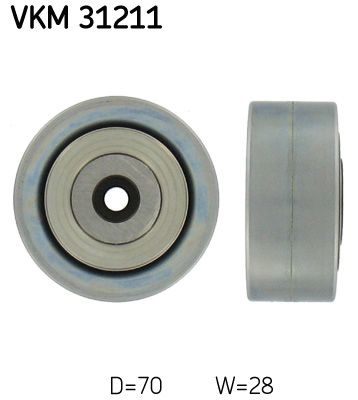 SKF  Galet enrouleur (courroie d'accessoire) VKM 31211 AUDI A6