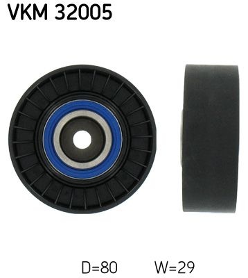 SKF Galet enrouleur de courroie d'accessoire  VKM 32005