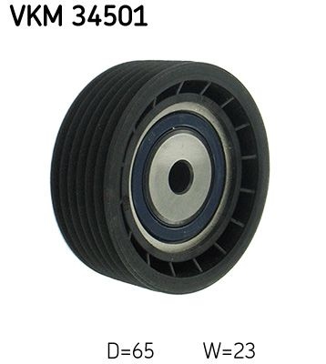 SKF  Galet enrouleur (courroie d'accessoire) VKM 34501