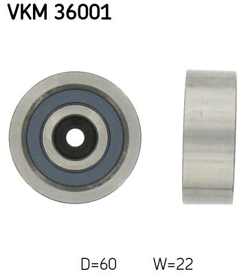 SKF  Galet enrouleur (courroie d'accessoire) VKM 36001 RENAULT SAFRANE