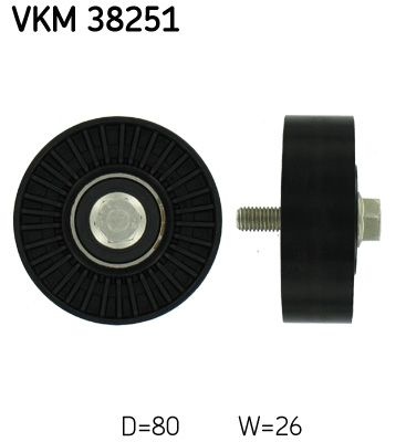 SKF  Galet enrouleur (courroie d'accessoire) VKM 38251 BMW S&eacute;rie 1