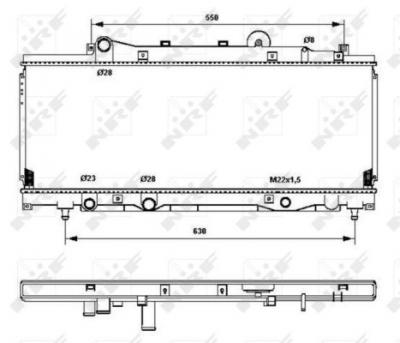 NRF  53202 Radiateur, refroidissement du moteur