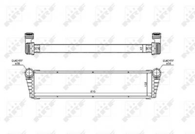 NRF  53799 Radiateur, refroidissement du moteur