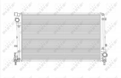NRF  53835 Radiateur, refroidissement du moteur