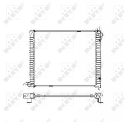 NRF  55445 Radiateur, refroidissement du moteur