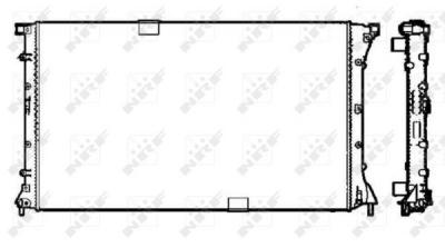 NRF  58331 Radiateur, refroidissement du moteur