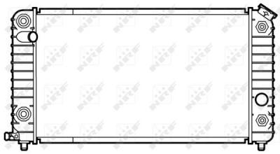 NRF  50338 Radiateur, refroidissement du moteur