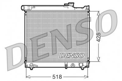 DENSO Radiateur refroidissement du moteur DRM47012 