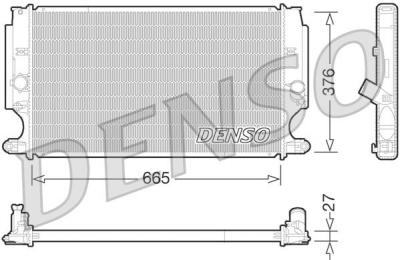 DENSO Radiateur refroidissement du moteur DRM50072 