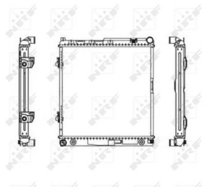 NRF  506575 Radiateur, refroidissement du moteur