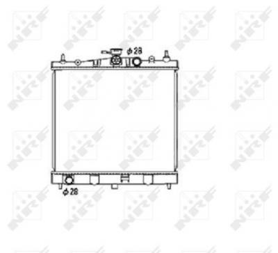 NRF Refroidisseur, batterie de traction EASY FIT  53476