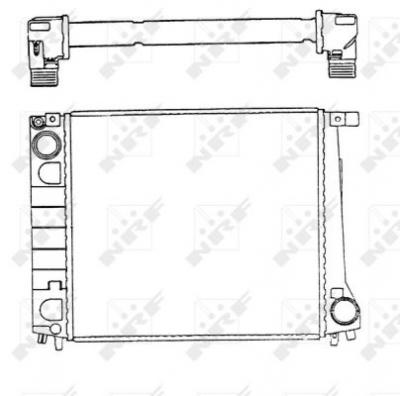 NRF  51349 Radiateur, refroidissement du moteur