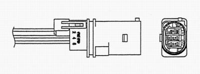 NTK NGK 92111 Sonde lambda Sonde &agrave; oxyg&egrave;ne, Capteur d'oxyg&egrave;ne, Capteur lambda 5 MAZDA: 3 5 portes, 5