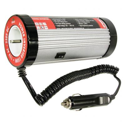 CARPOINT Convertisseur de courant 12/230v 150w rond
