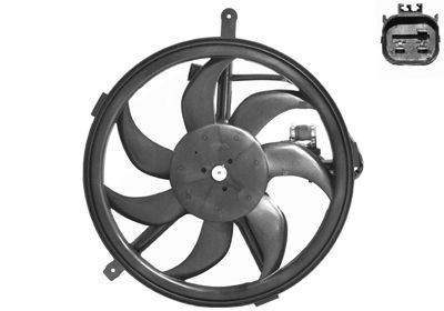 VAN WEZEL Ventilateur refroidissement du moteur 0506747 International Radiators