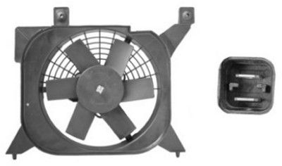 VAN WEZEL Ventilateur refroidissement du moteur 0950747 International Radiators