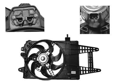 VAN WEZEL Ventilateur refroidissement du moteur 1622745 International Radiators