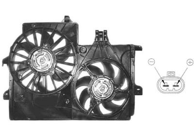 VAN WEZEL Ventilateur refroidissement du moteur 3781747 International Radiators