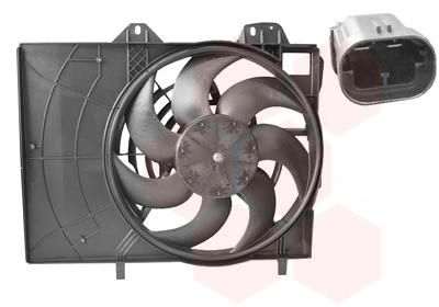 VAN WEZEL Ventilateur refroidissement du moteur 4029748 International Radiators
