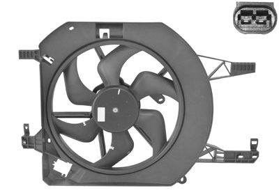 VAN WEZEL Ventilateur refroidissement du moteur 4394746 International Radiators