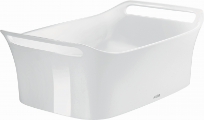 hansgrohe Axor Urquiola Vasque &agrave; poser W-Sch&uuml; 624/408, a MG avec gelcoat, blanc