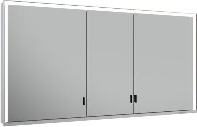 Keuco Vis pour panneau porte longue Royal Lumos 140x73x16cm, sans Abl, WV, 3 portes, si-&eacute;lox