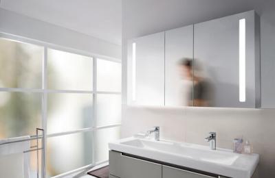Villeroy und Boch Villeroy & Boch My View 14+ armoire de toilette A4331300 130 x 75 x 17,3 cm, LED, 3 portes, compartiment verrouillable