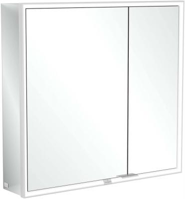 Villeroy und Boch Villeroy et Boch My View Now armoire de toilette A4558000 80 x 75 x 16,8 cm, &eacute;clairage LED, 2 portes, avec interrupteur &agrave; capteur