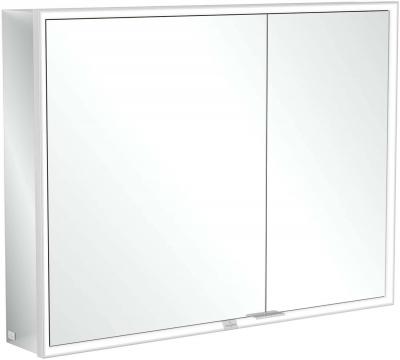 Villeroy und Boch Villeroy et Boch My View Now armoire miroir A4571000 100 x 75 x 16,8 cm, &eacute;clairage LED, 2 portes, interrupteur marche/arr&ecirc;t