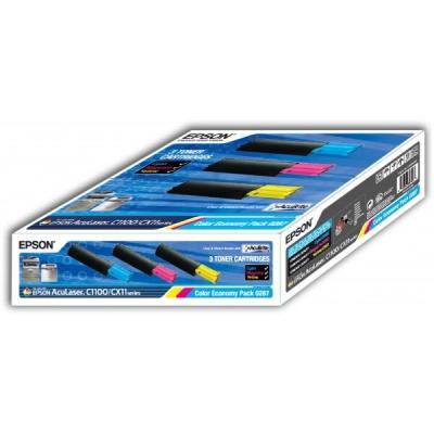  Epson Original Epson C13S050287 / 0287 Toner MultiPack