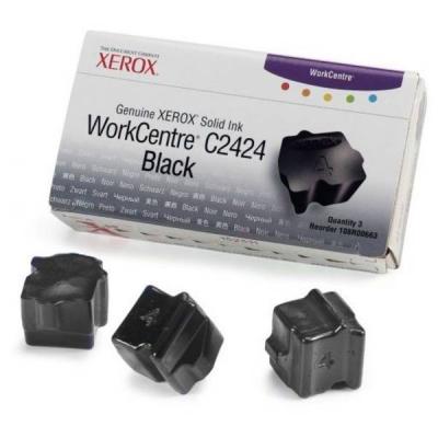XEROX 3 Batonnets d'encre solide noir pour  workcenter c2424