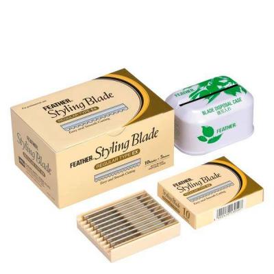 FEATHER  Styling Blade Cuchillas Regulares 10x5uds