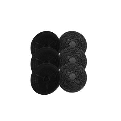 EXQUISIT  Filtres &agrave; charbon 2 pi&egrave;ces noir CF110